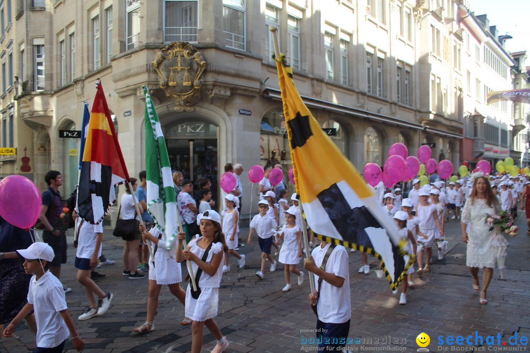 Kinderfest mit 30.000 Besuchern: St. Gallen, 20.06.2018