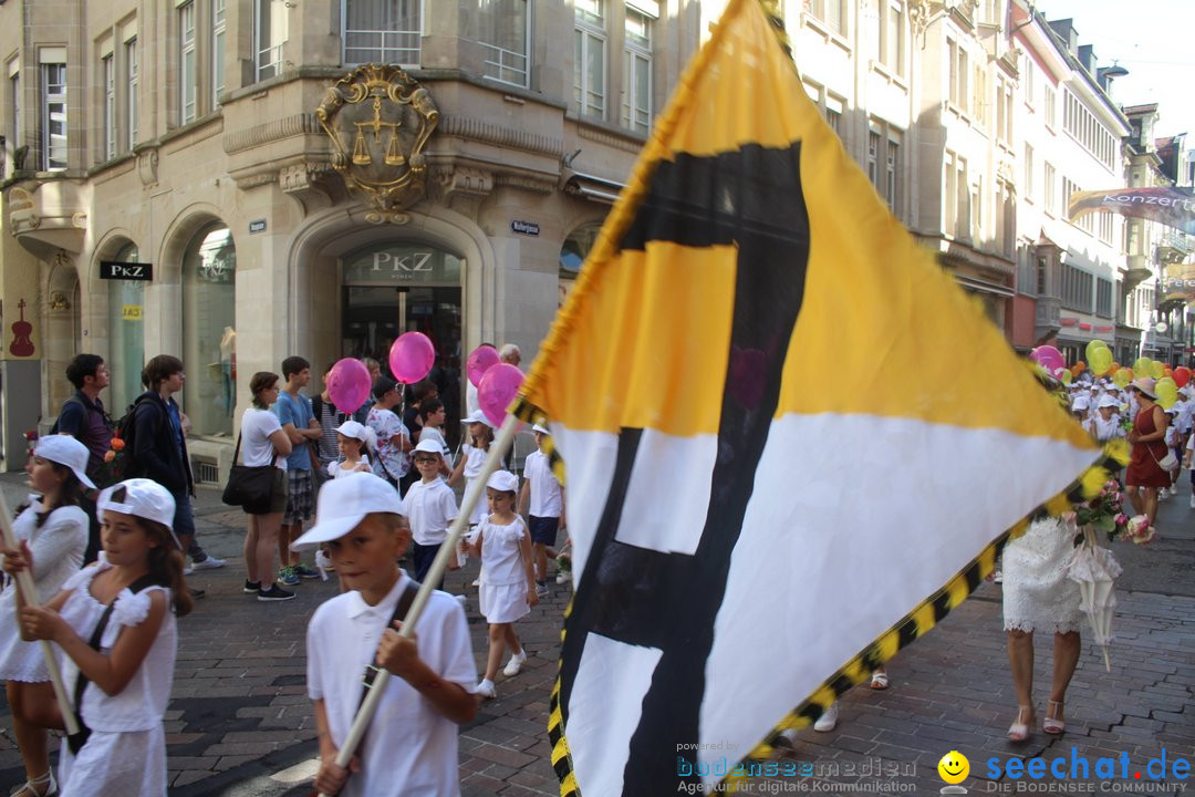 Kinderfest mit 30.000 Besuchern: St. Gallen, 20.06.2018