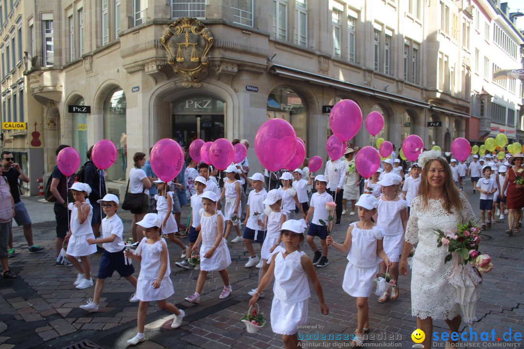 Kinderfest mit 30.000 Besuchern: St. Gallen, 20.06.2018