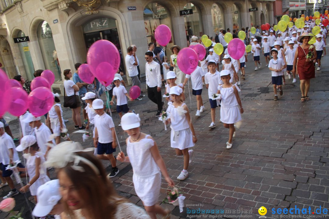 Kinderfest mit 30.000 Besuchern: St. Gallen, 20.06.2018