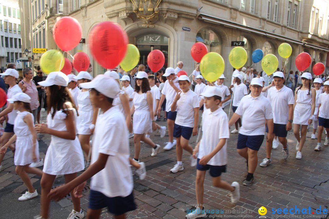 Kinderfest mit 30.000 Besuchern: St. Gallen, 20.06.2018