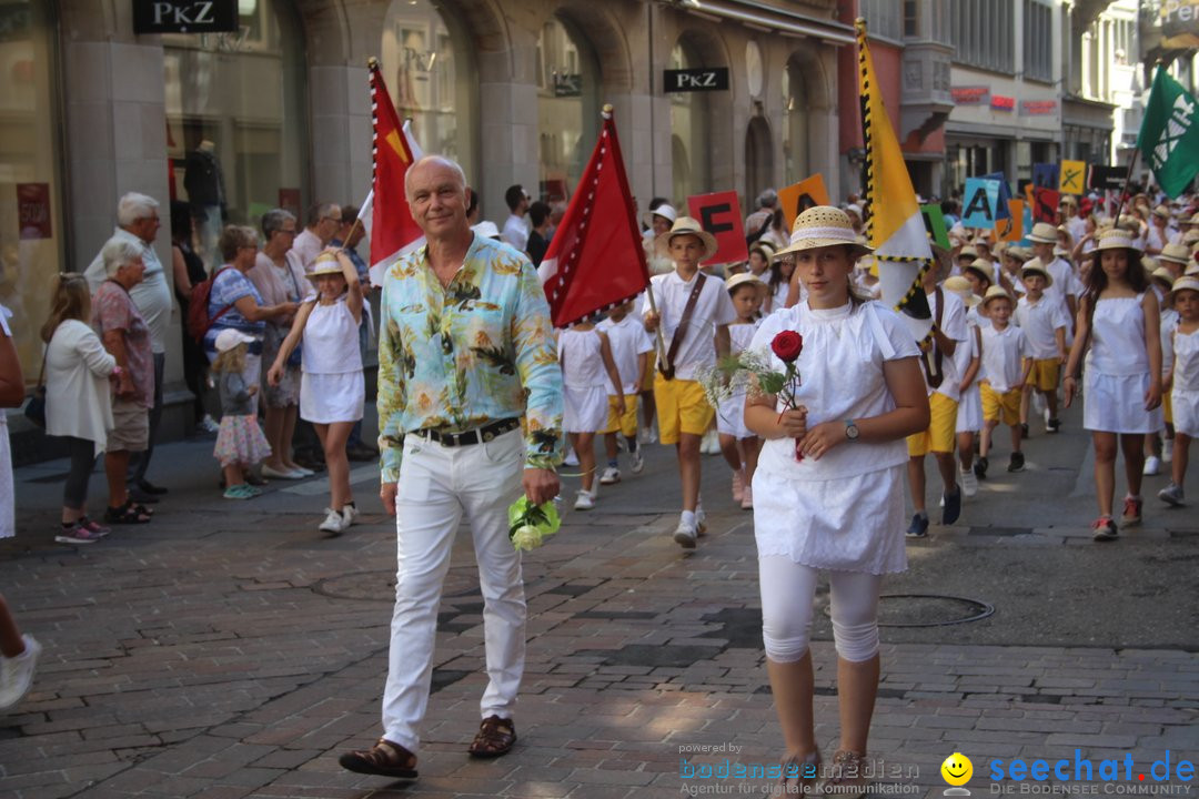 Kinderfest mit 30.000 Besuchern: St. Gallen, 20.06.2018