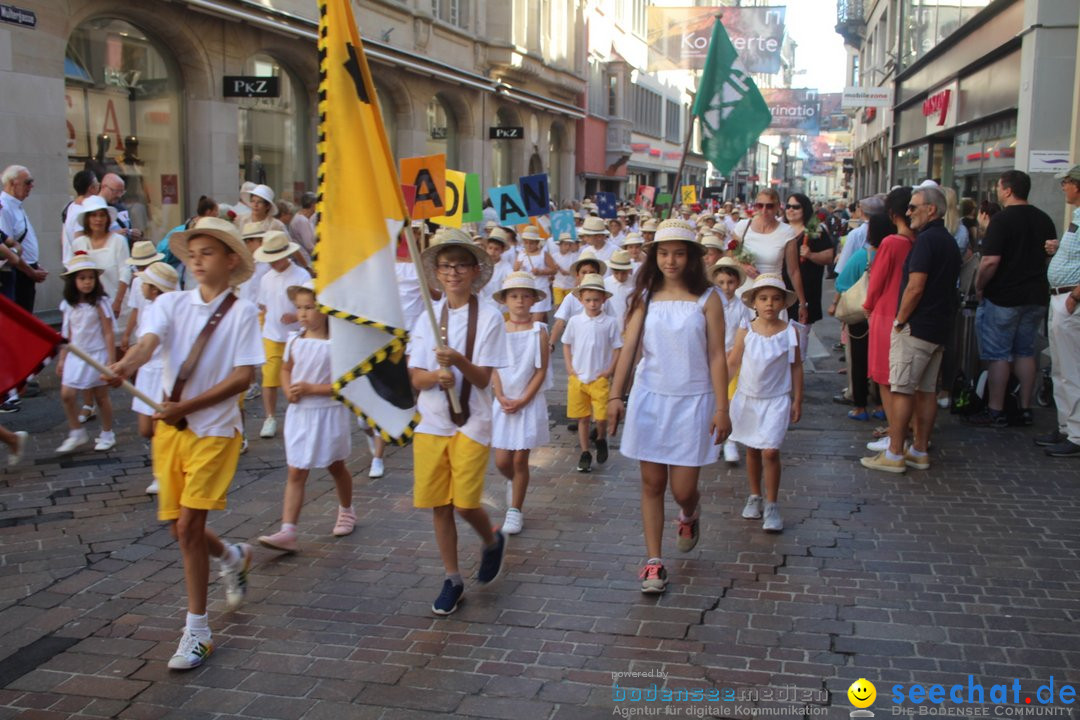 Kinderfest mit 30.000 Besuchern: St. Gallen, 20.06.2018