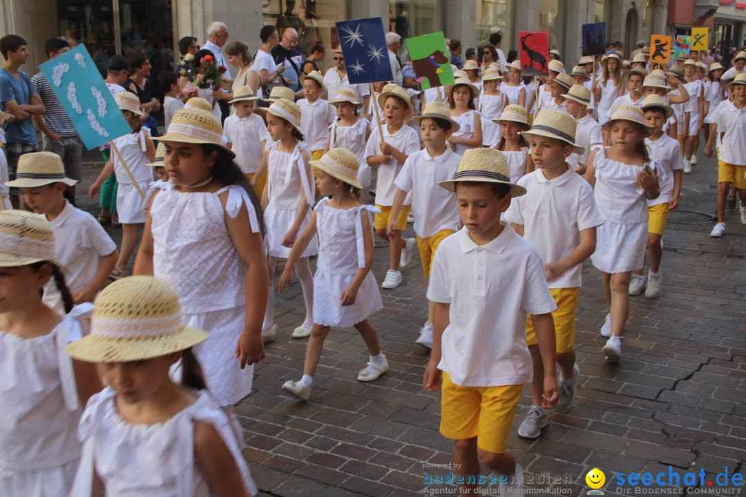 Kinderfest mit 30.000 Besuchern: St. Gallen, 20.06.2018