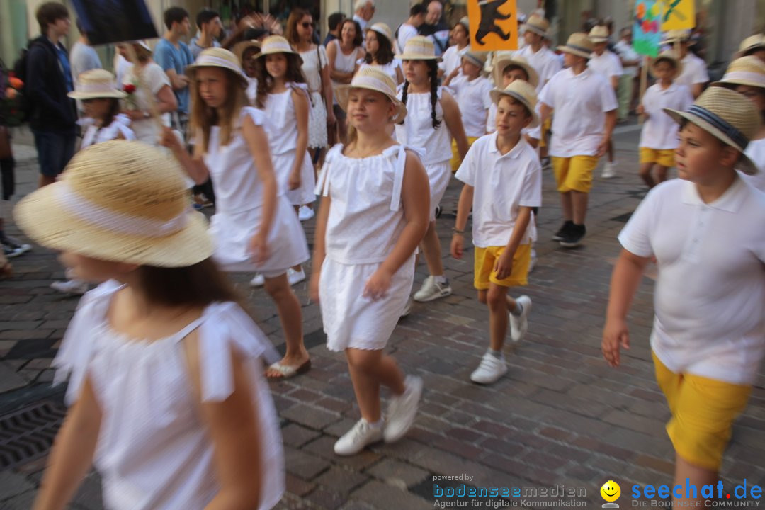 Kinderfest mit 30.000 Besuchern: St. Gallen, 20.06.2018