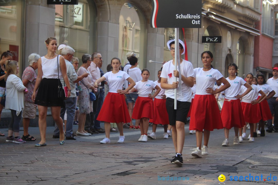 Kinderfest mit 30.000 Besuchern: St. Gallen, 20.06.2018