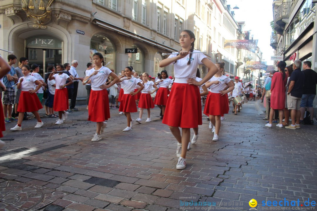 Kinderfest mit 30.000 Besuchern: St. Gallen, 20.06.2018