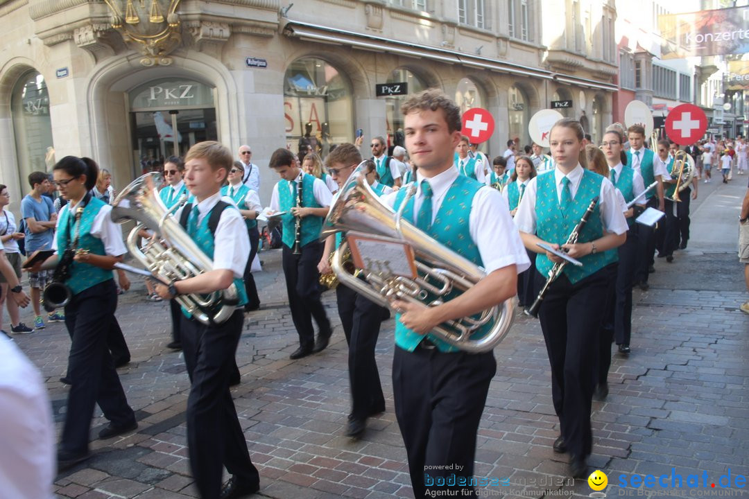 Kinderfest mit 30.000 Besuchern: St. Gallen, 20.06.2018