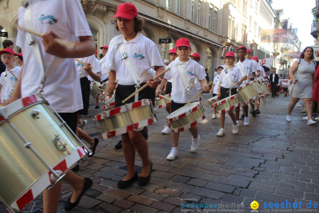 Kinderfest mit 30.000 Besuchern: St. Gallen, 20.06.2018