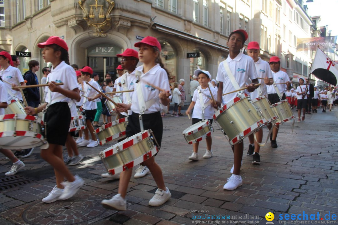 Kinderfest mit 30.000 Besuchern: St. Gallen, 20.06.2018