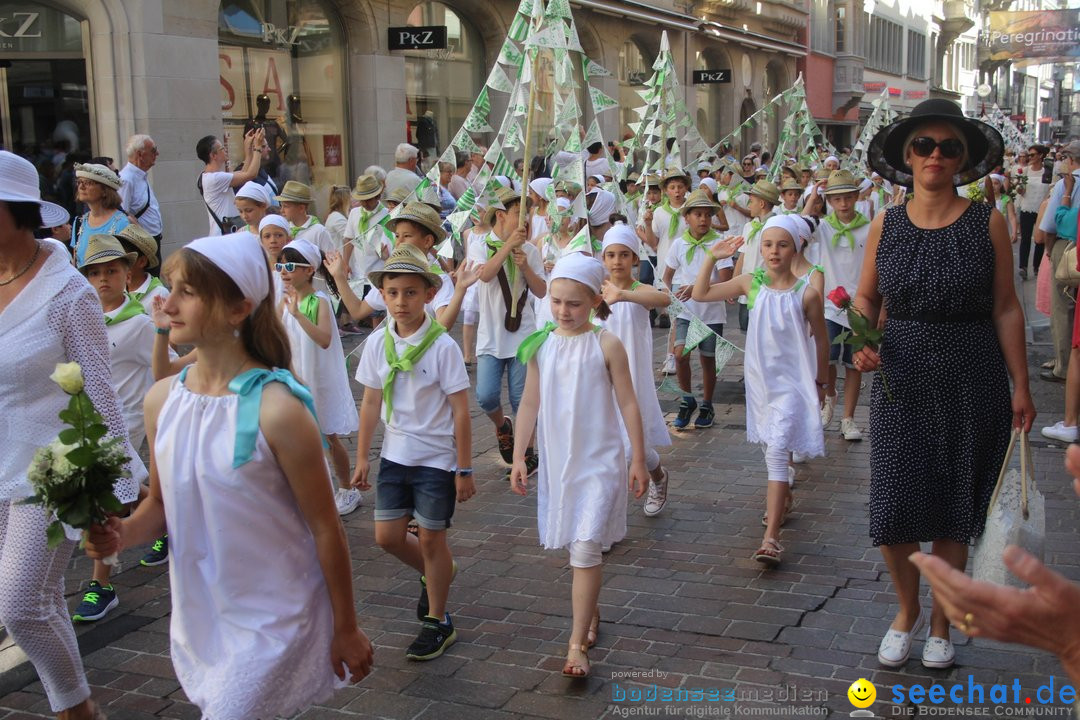 Kinderfest mit 30.000 Besuchern: St. Gallen, 20.06.2018