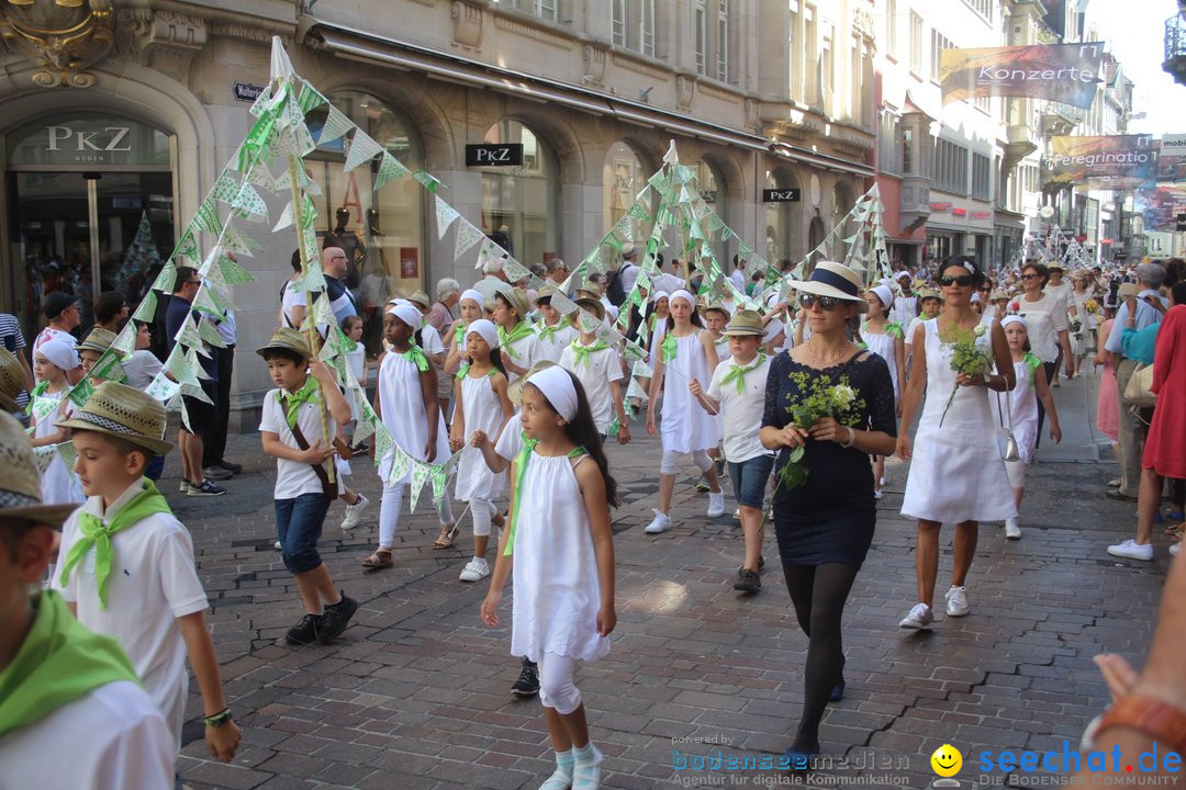 Kinderfest mit 30.000 Besuchern: St. Gallen, 20.06.2018