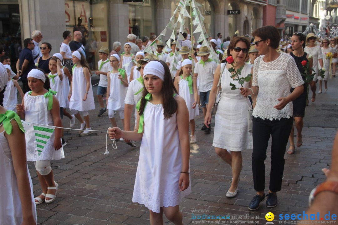 Kinderfest mit 30.000 Besuchern: St. Gallen, 20.06.2018