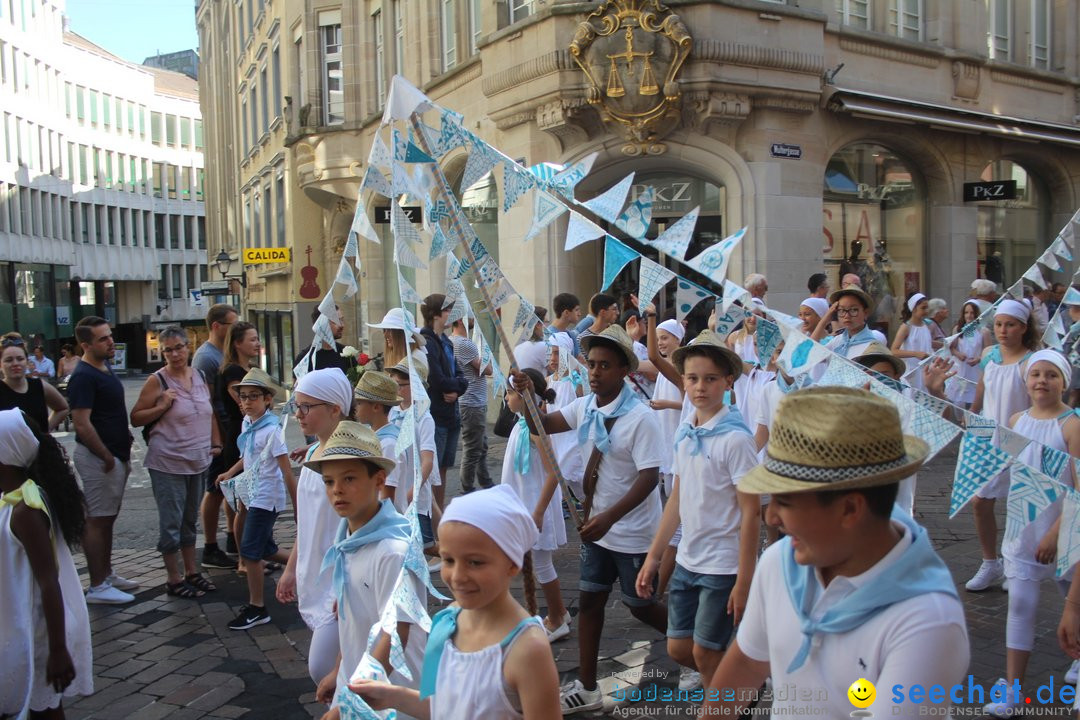 Kinderfest mit 30.000 Besuchern: St. Gallen, 20.06.2018