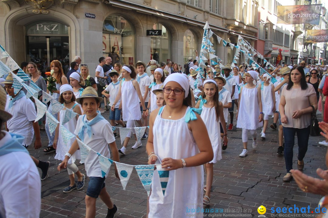 Kinderfest mit 30.000 Besuchern: St. Gallen, 20.06.2018