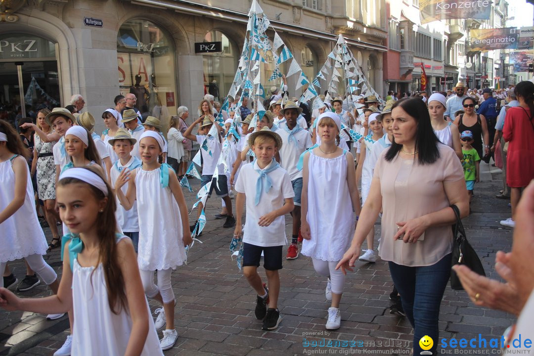 Kinderfest mit 30.000 Besuchern: St. Gallen, 20.06.2018