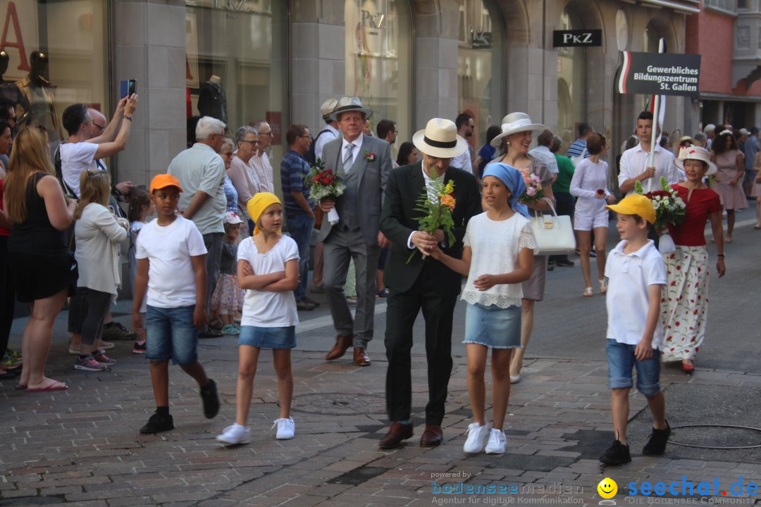 Kinderfest mit 30.000 Besuchern: St. Gallen, 20.06.2018