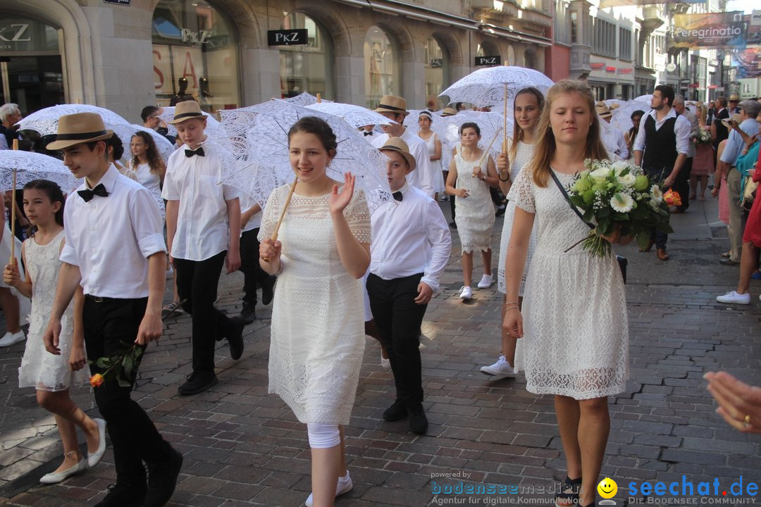 Kinderfest mit 30.000 Besuchern: St. Gallen, 20.06.2018