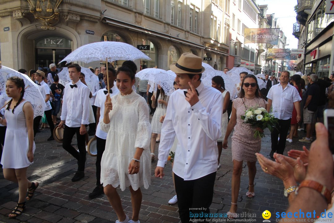 Kinderfest mit 30.000 Besuchern: St. Gallen, 20.06.2018