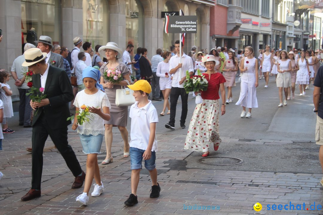 Kinderfest mit 30.000 Besuchern: St. Gallen, 20.06.2018