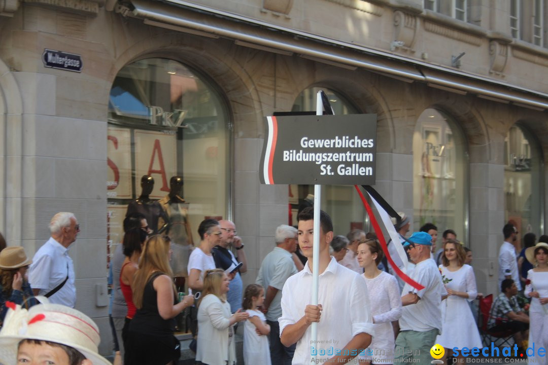 Kinderfest mit 30.000 Besuchern: St. Gallen, 20.06.2018