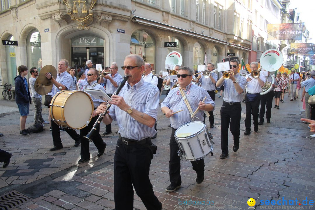 Kinderfest mit 30.000 Besuchern: St. Gallen, 20.06.2018