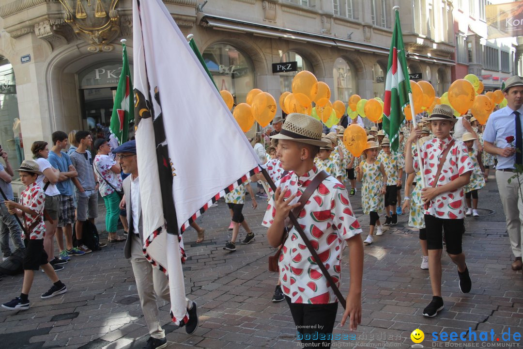 Kinderfest mit 30.000 Besuchern: St. Gallen, 20.06.2018