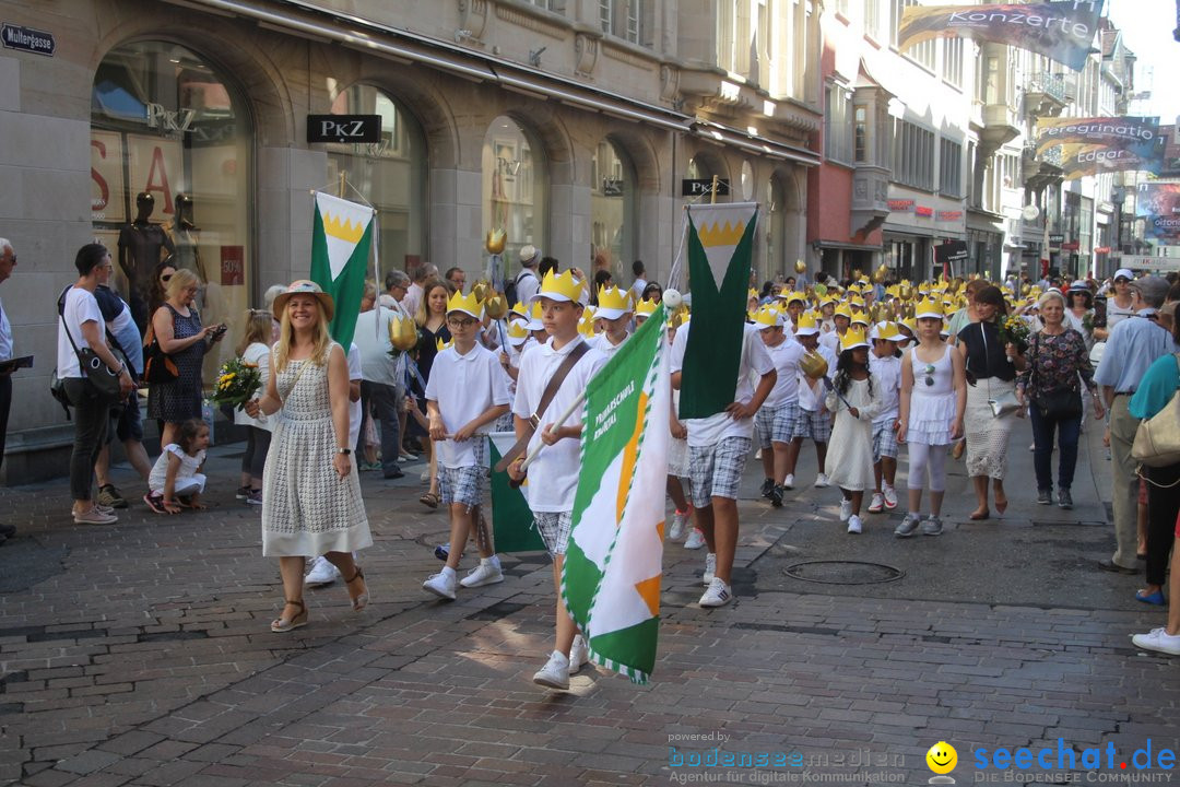 Kinderfest mit 30.000 Besuchern: St. Gallen, 20.06.2018