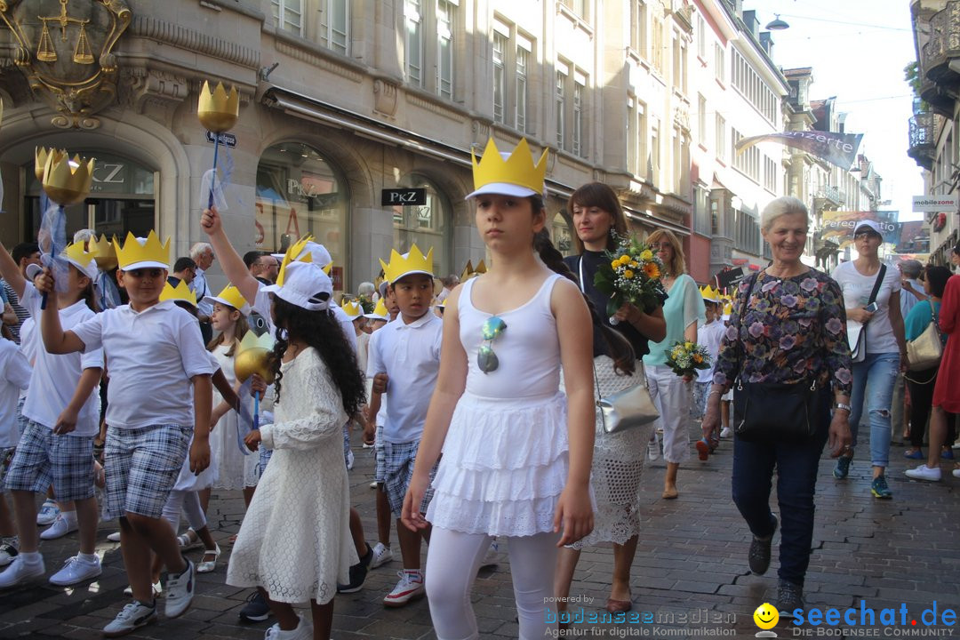 Kinderfest mit 30.000 Besuchern: St. Gallen, 20.06.2018