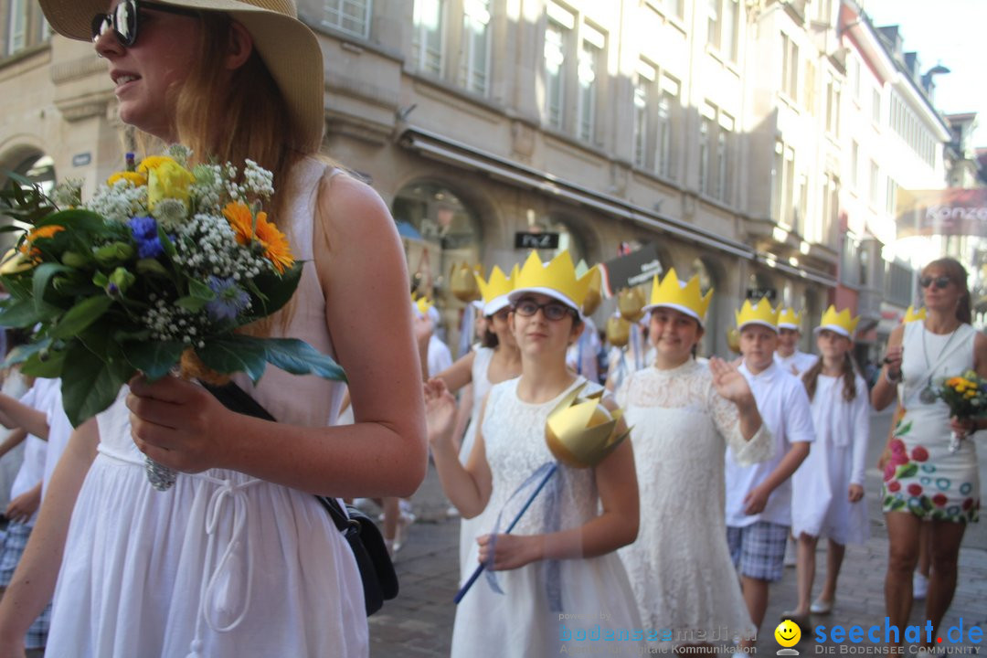 Kinderfest mit 30.000 Besuchern: St. Gallen, 20.06.2018