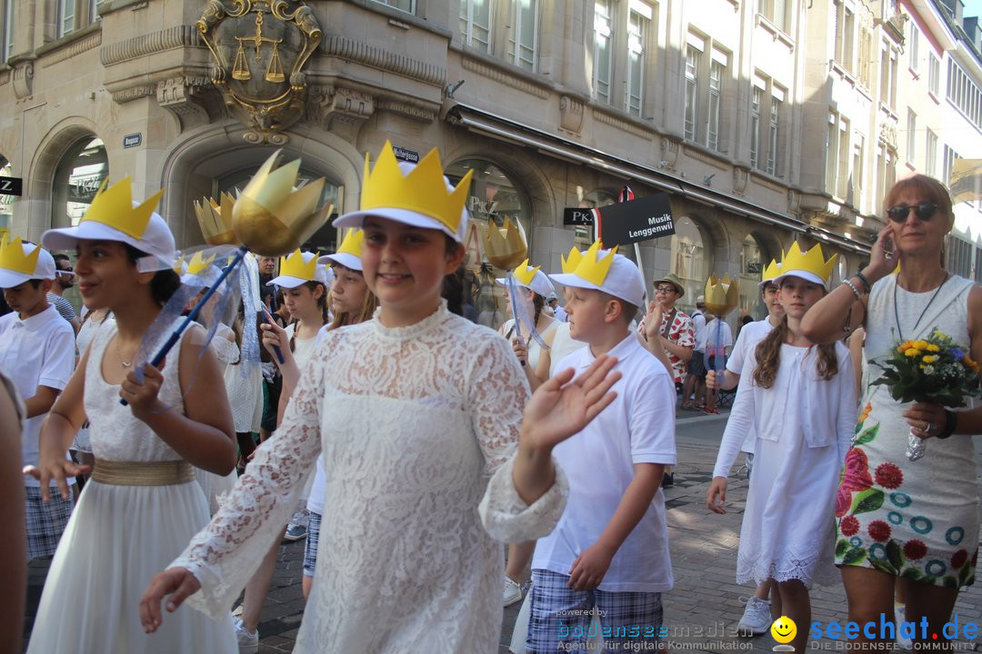 Kinderfest mit 30.000 Besuchern: St. Gallen, 20.06.2018