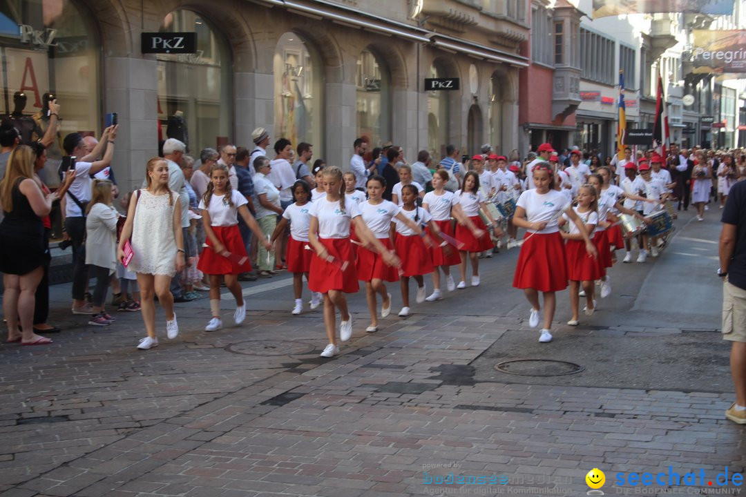 Kinderfest mit 30.000 Besuchern: St. Gallen, 20.06.2018