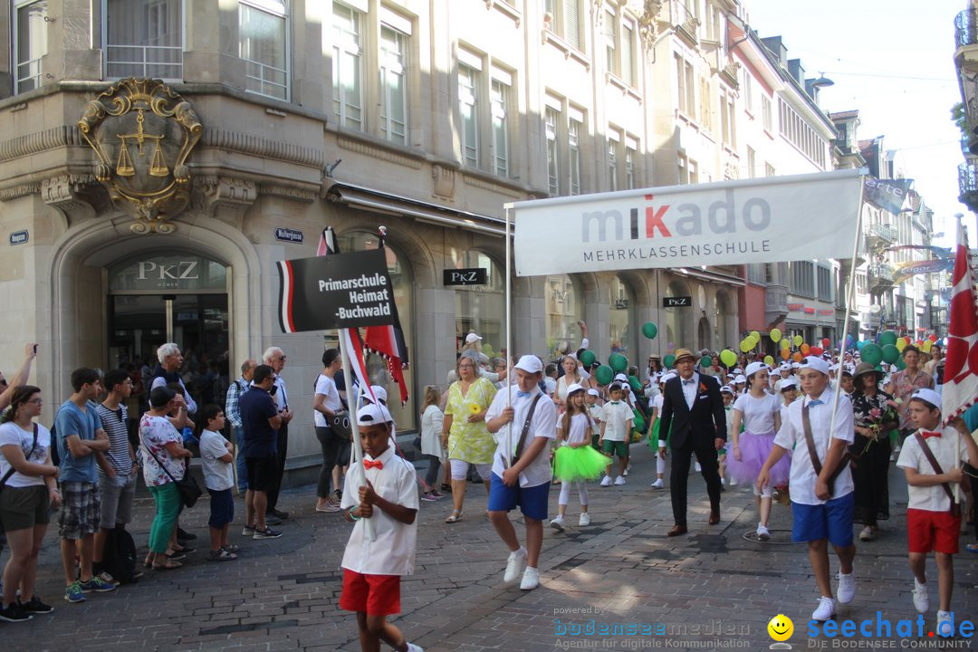 Kinderfest mit 30.000 Besuchern: St. Gallen, 20.06.2018