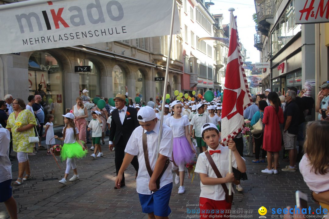 Kinderfest mit 30.000 Besuchern: St. Gallen, 20.06.2018