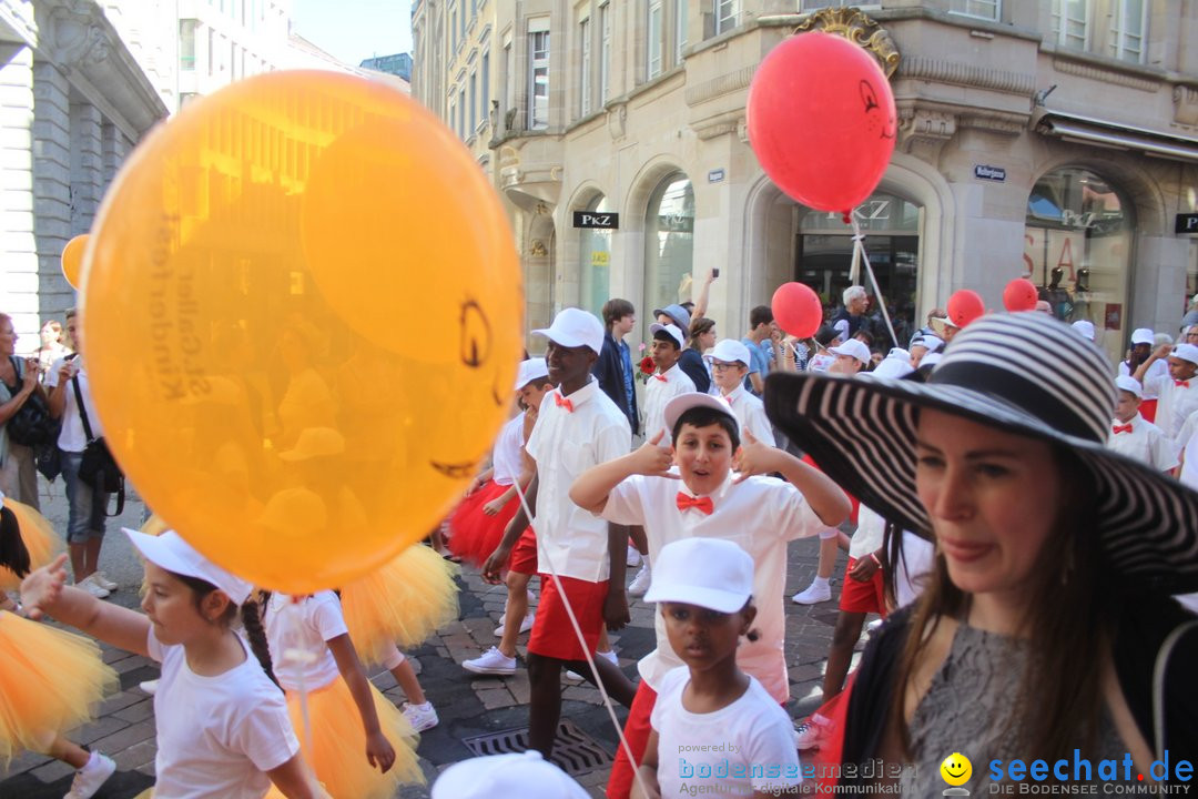 Kinderfest mit 30.000 Besuchern: St. Gallen, 20.06.2018