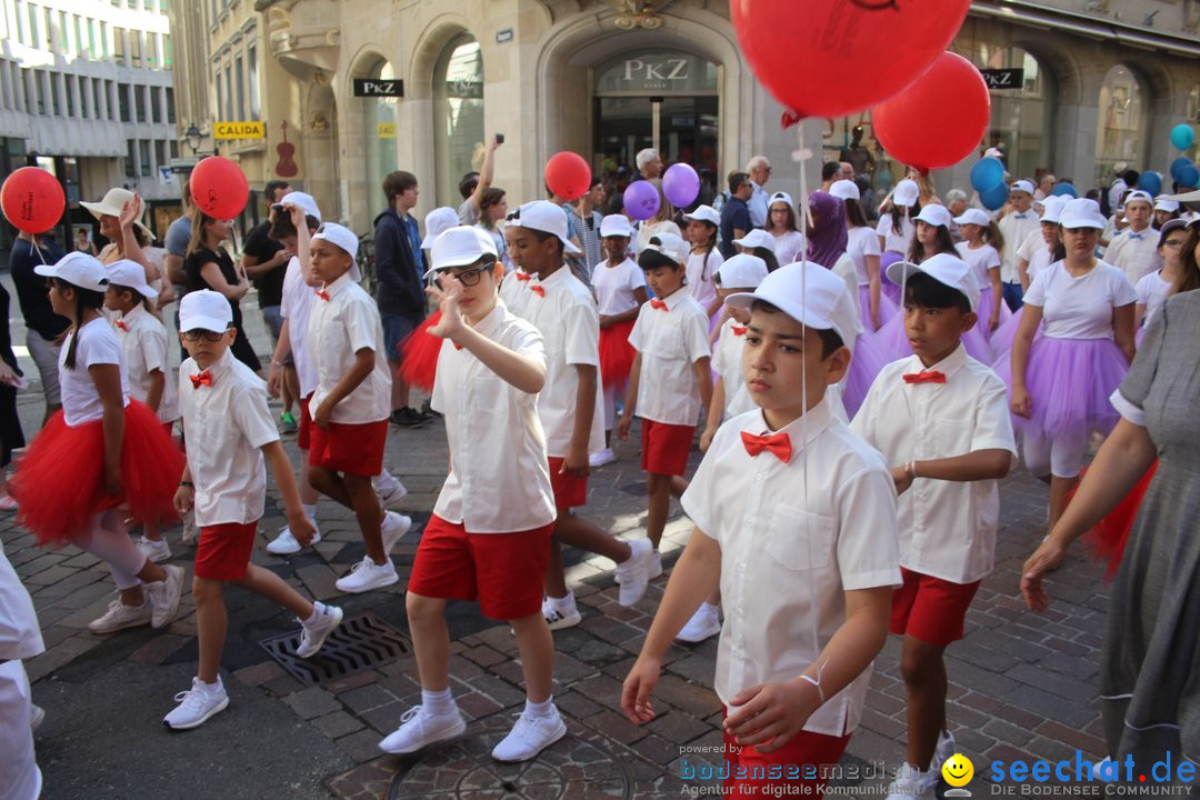 Kinderfest mit 30.000 Besuchern: St. Gallen, 20.06.2018