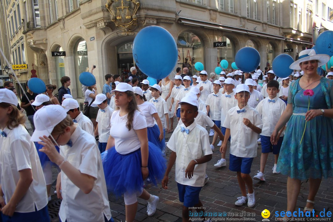 Kinderfest mit 30.000 Besuchern: St. Gallen, 20.06.2018