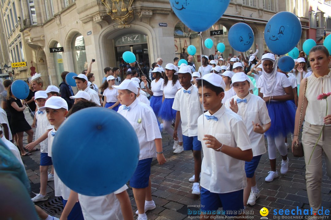 Kinderfest mit 30.000 Besuchern: St. Gallen, 20.06.2018