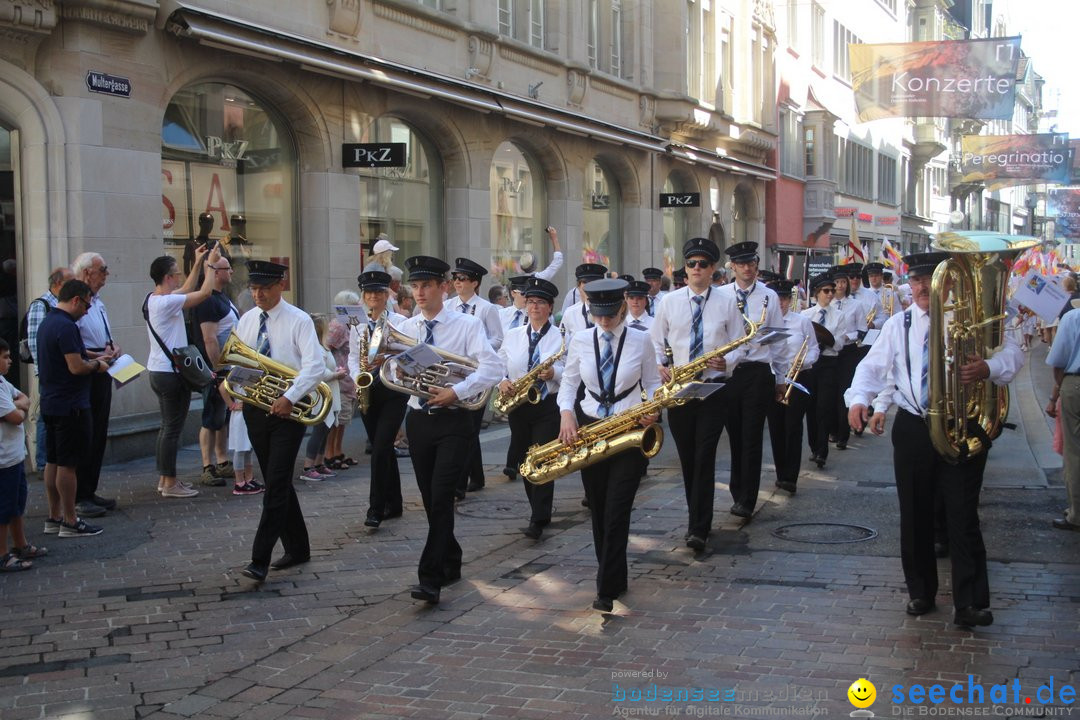 Kinderfest mit 30.000 Besuchern: St. Gallen, 20.06.2018