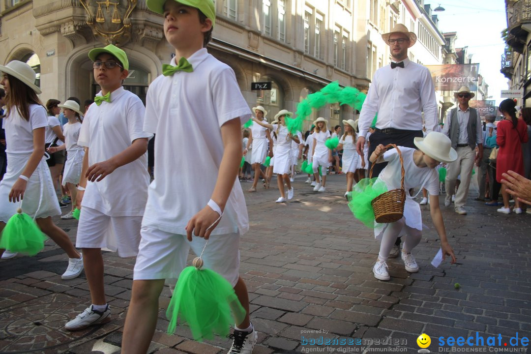 Kinderfest mit 30.000 Besuchern: St. Gallen, 20.06.2018