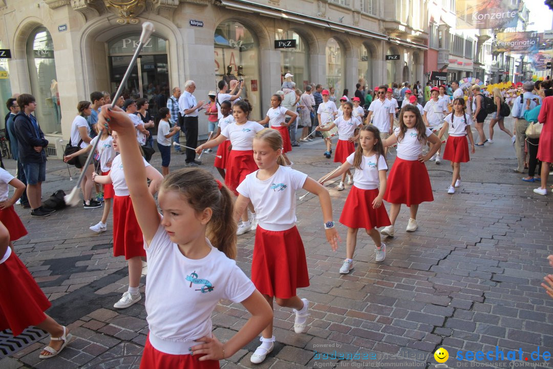 Kinderfest mit 30.000 Besuchern: St. Gallen, 20.06.2018