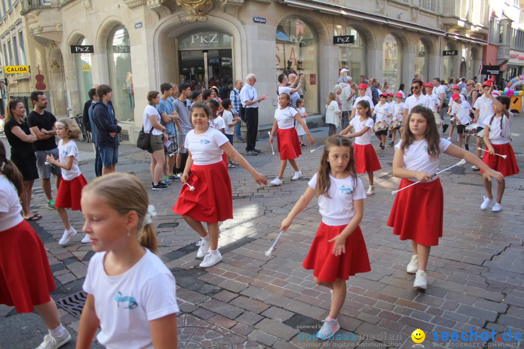 Kinderfest mit 30.000 Besuchern: St. Gallen, 20.06.2018