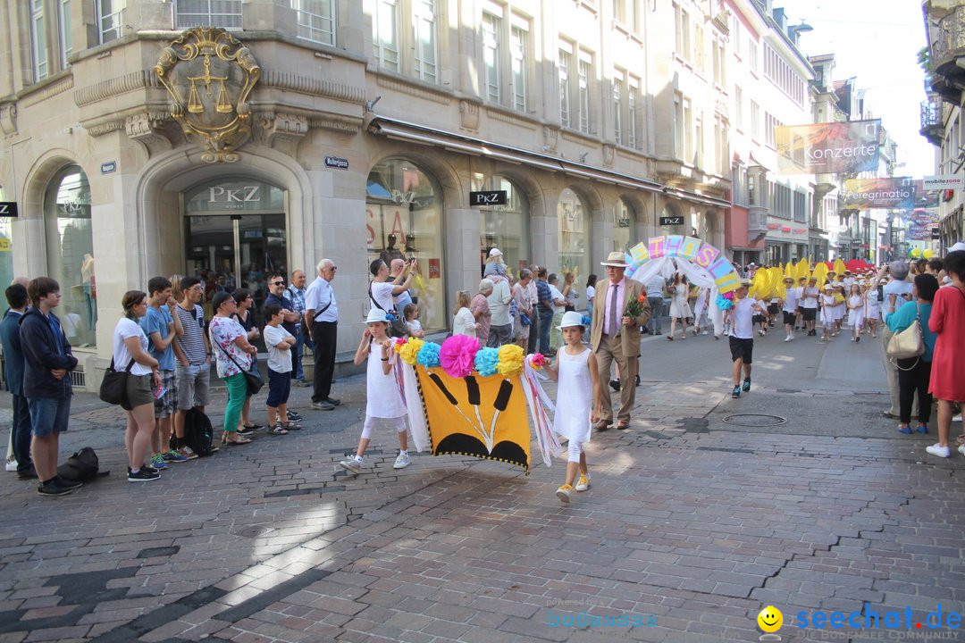 Kinderfest mit 30.000 Besuchern: St. Gallen, 20.06.2018