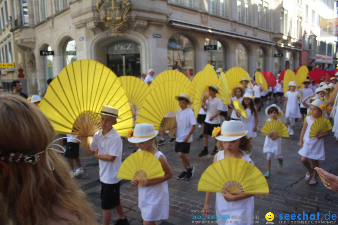 Kinderfest mit 30.000 Besuchern: St. Gallen, 20.06.2018