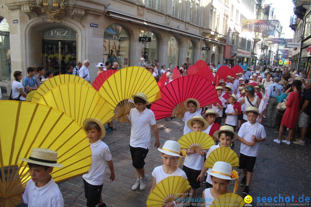 Kinderfest mit 30.000 Besuchern: St. Gallen, 20.06.2018