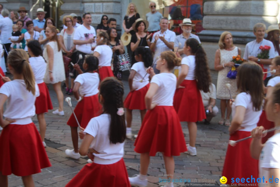 Kinderfest mit 30.000 Besuchern: St. Gallen, 20.06.2018