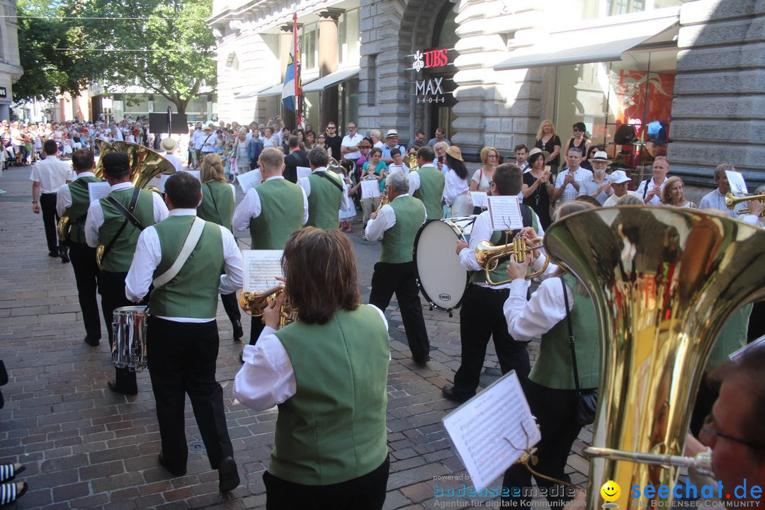 Kinderfest mit 30.000 Besuchern: St. Gallen, 20.06.2018