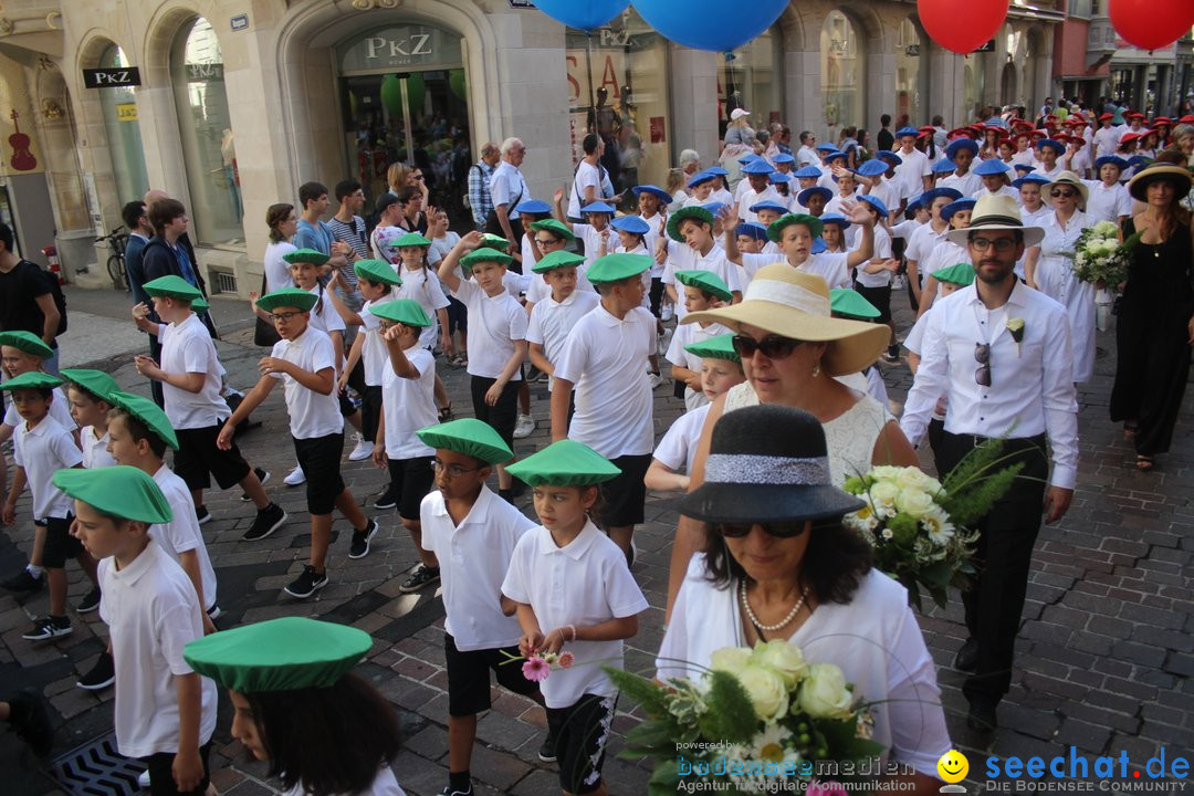 Kinderfest mit 30.000 Besuchern: St. Gallen, 20.06.2018