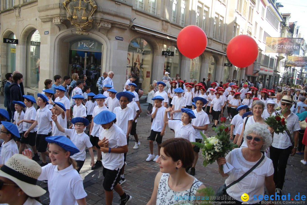 Kinderfest mit 30.000 Besuchern: St. Gallen, 20.06.2018