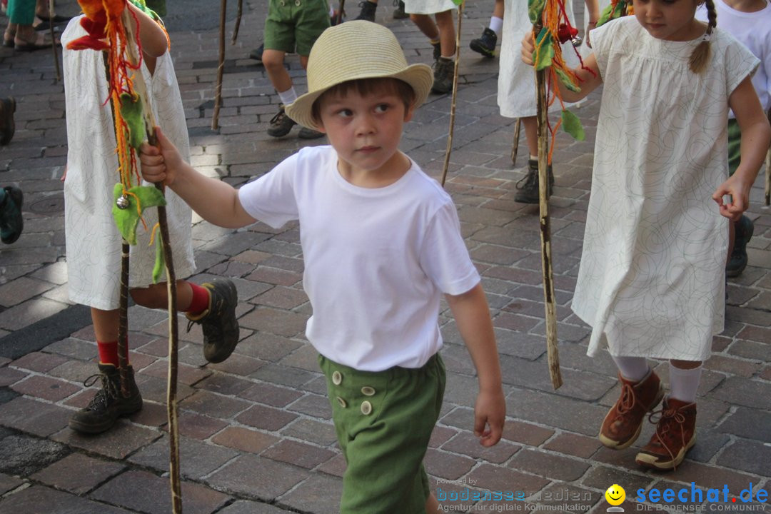 Kinderfest mit 30.000 Besuchern: St. Gallen, 20.06.2018